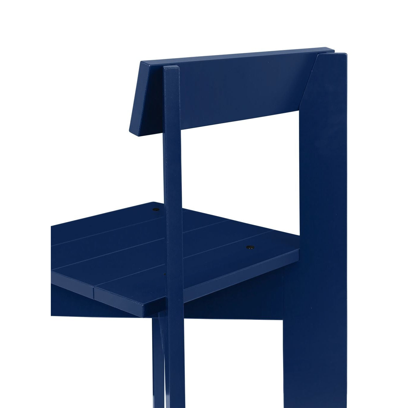 Silla de comedor de ferm vivo, azul