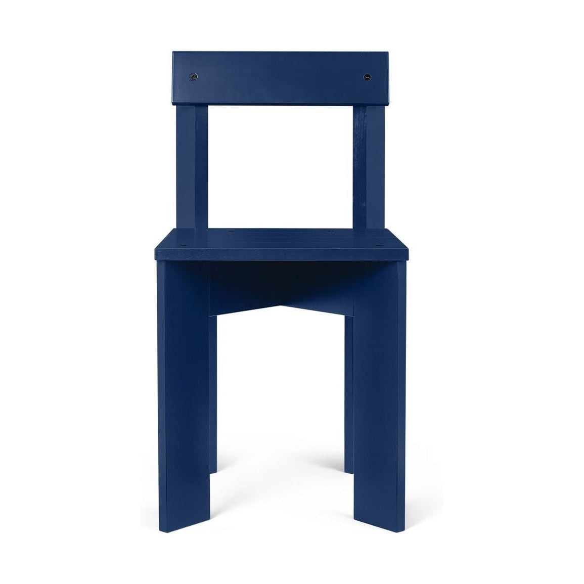 Silla de comedor de ferm vivo, azul