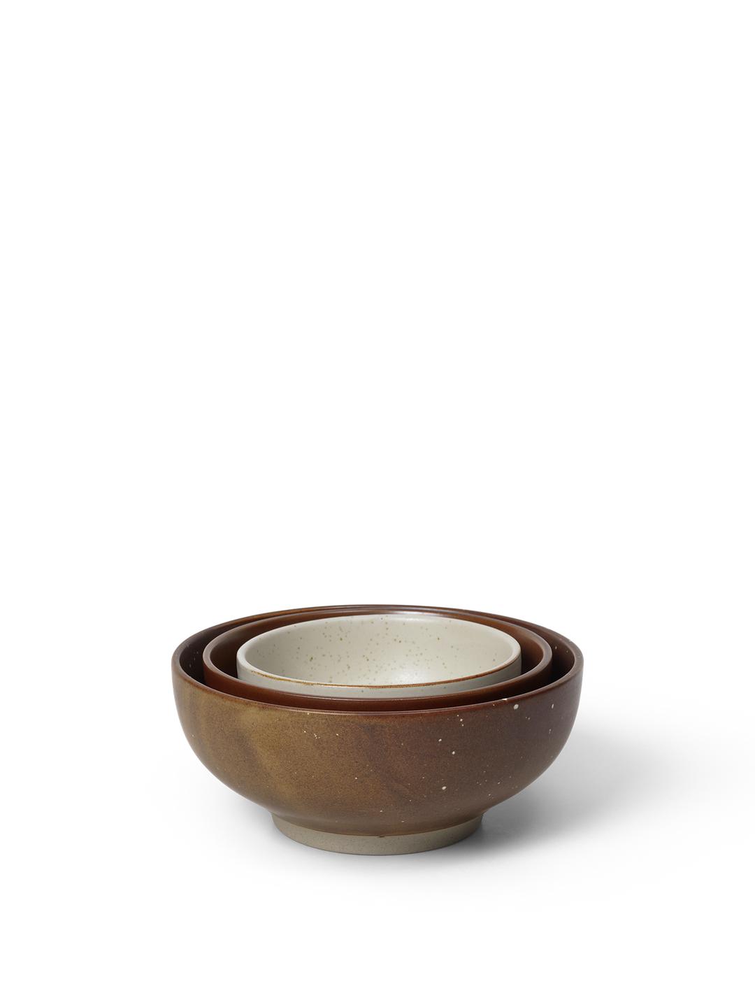 Ferm Living Midi Bowls Set van 3, Multi