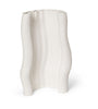 Vase moiré Ferm Living, blanc cassé