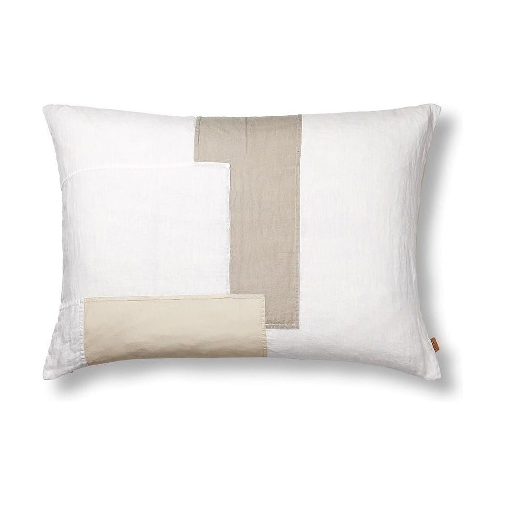 Ferm Living Part Cushion Large, Off White