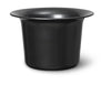 Ferm Living Basket Alu Spun Low, Aluminium noir