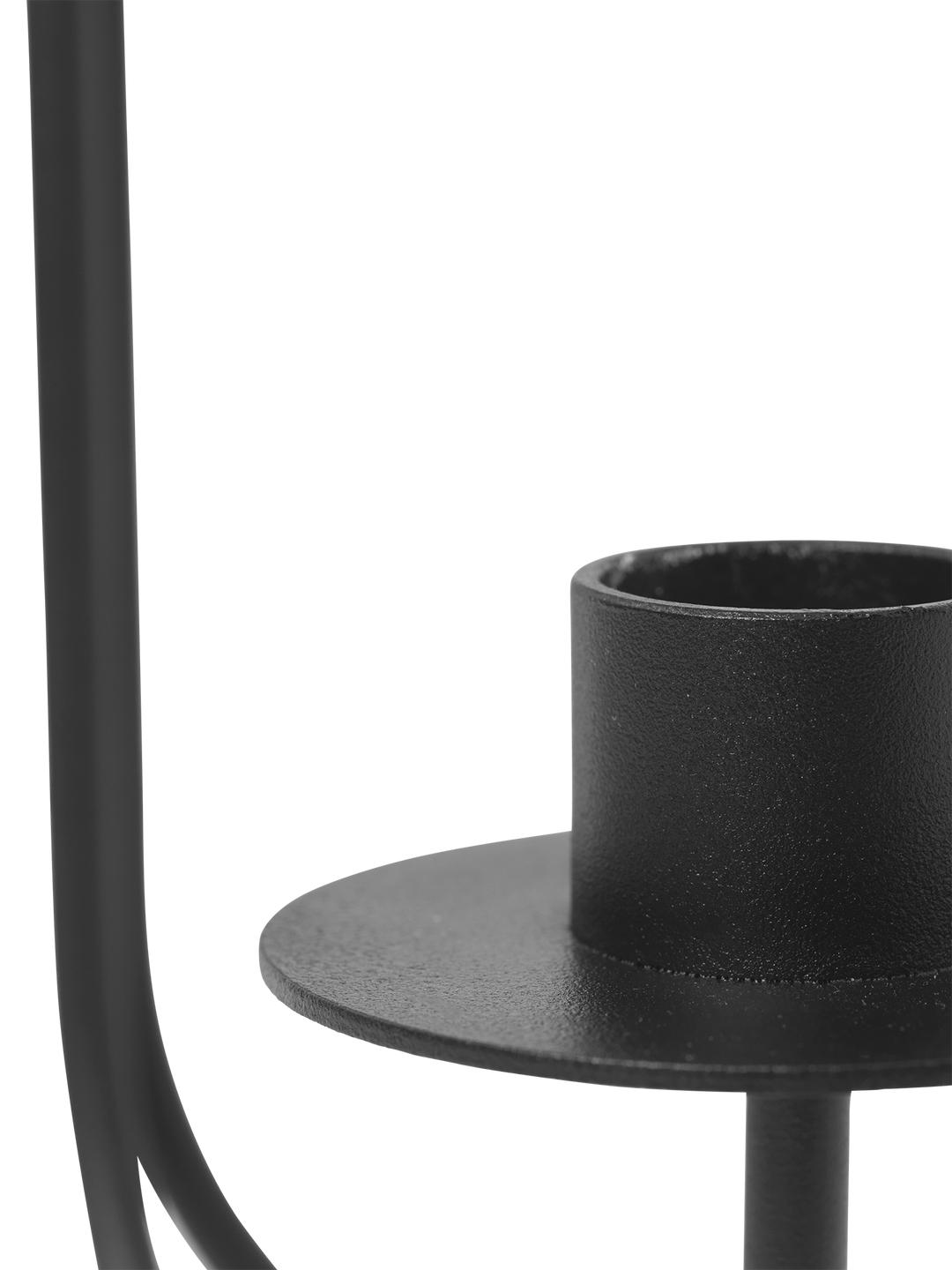 Ferm Living Breng Candelabra, zwart