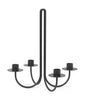 Ferm Living Sway Candelabra, nero