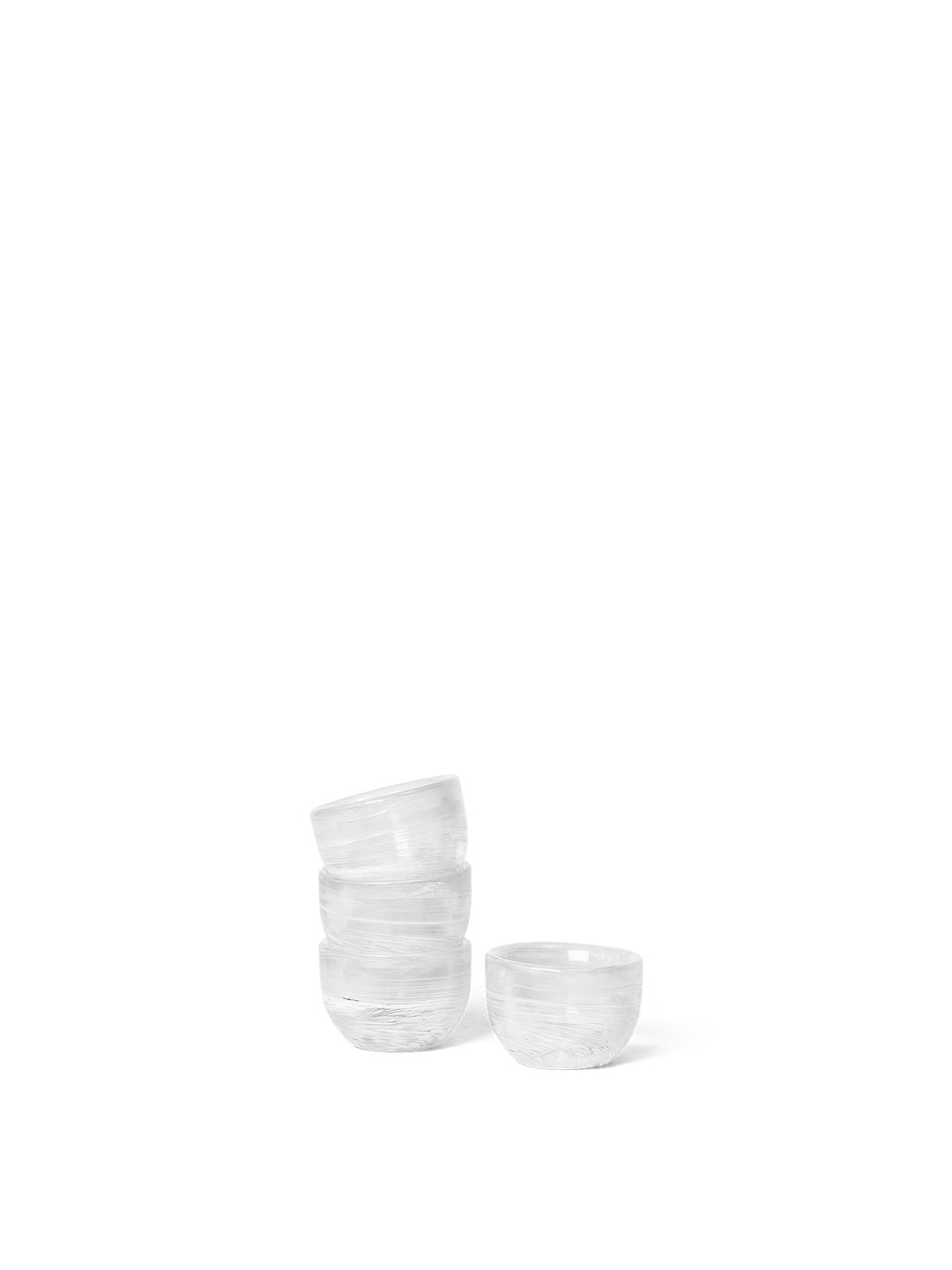 Ferm Living Tinta Egg Cup Set 4, wit