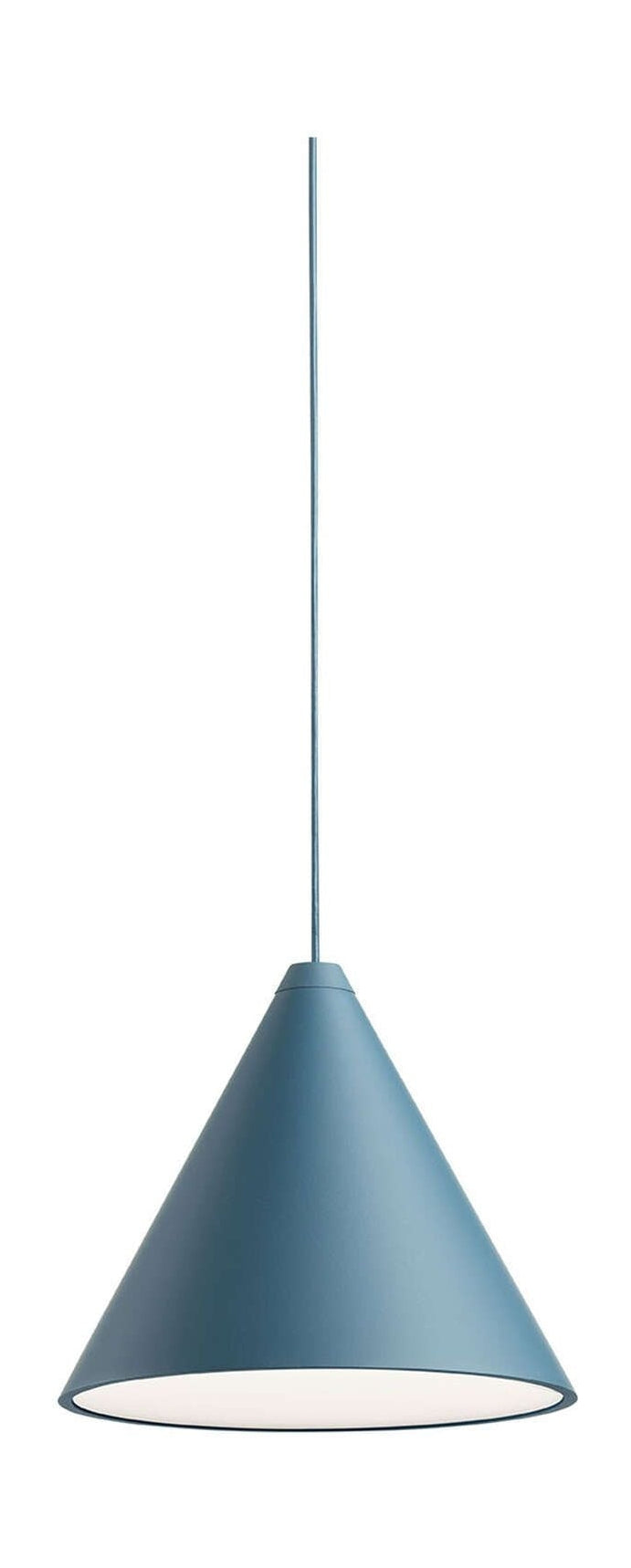 Lámpara colgante de cabezal de cono de luz FLOS 22 m, azul
