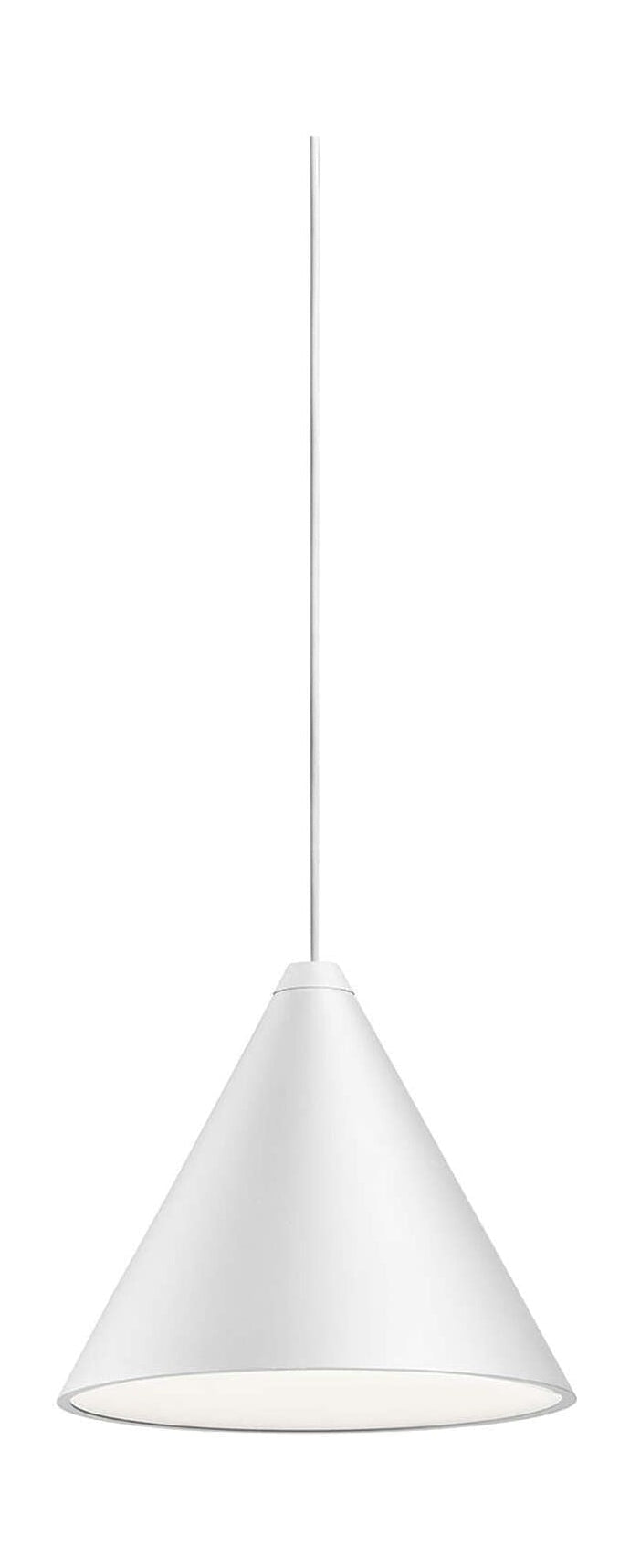 Lámpara colgante de cabeza de cono de luz FLOS 22 m, blanco