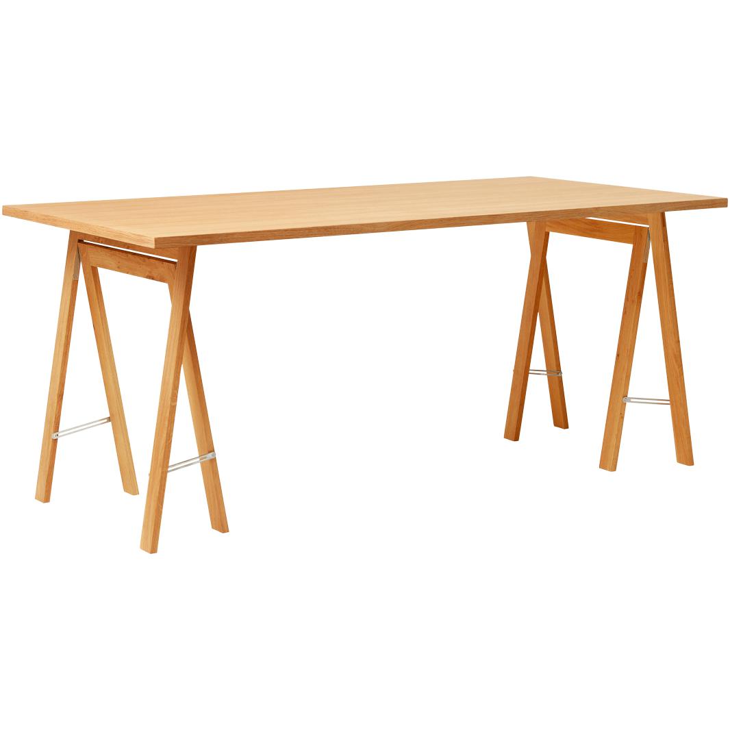 Forma e perfezionare il tavolo lineare 165x88 cm. Quercia