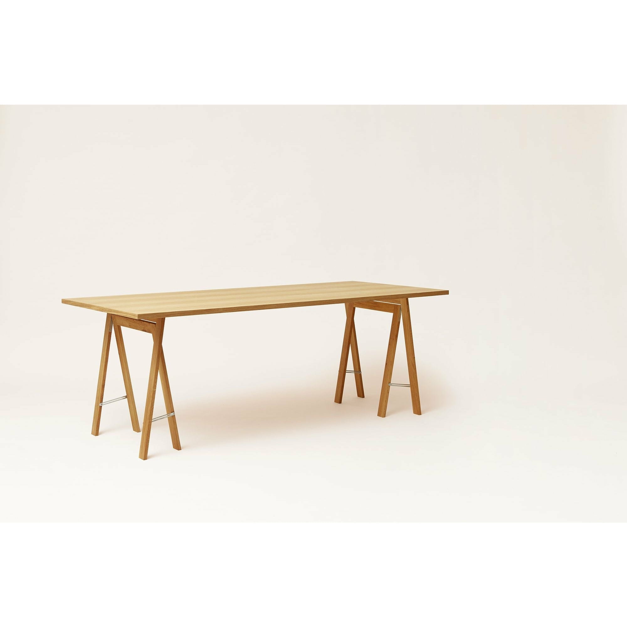 Vorm en verfijn lineair tafelblad 205x88 cm, eiken
