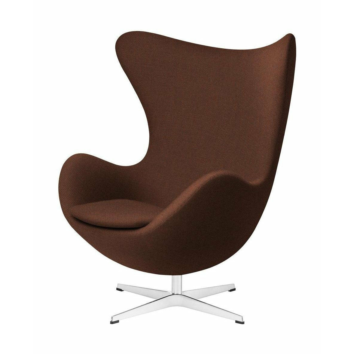 Fritz Hansen The Egg Lounge Chair Stoff, Christianshavn Dark Orange