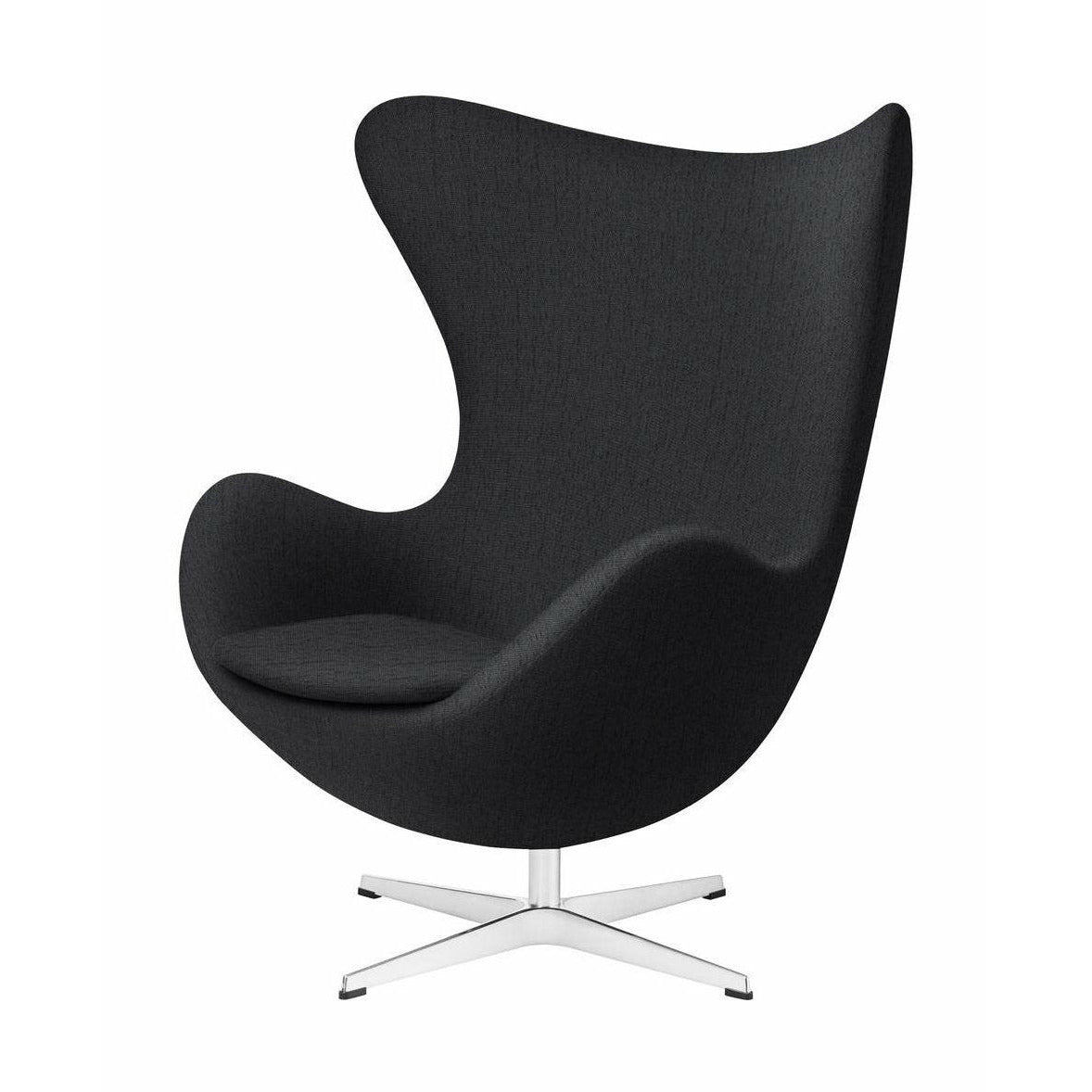 Fritz Hansen The Egg Lounge Chair Stoff, Christianshavn Dunkelgrau