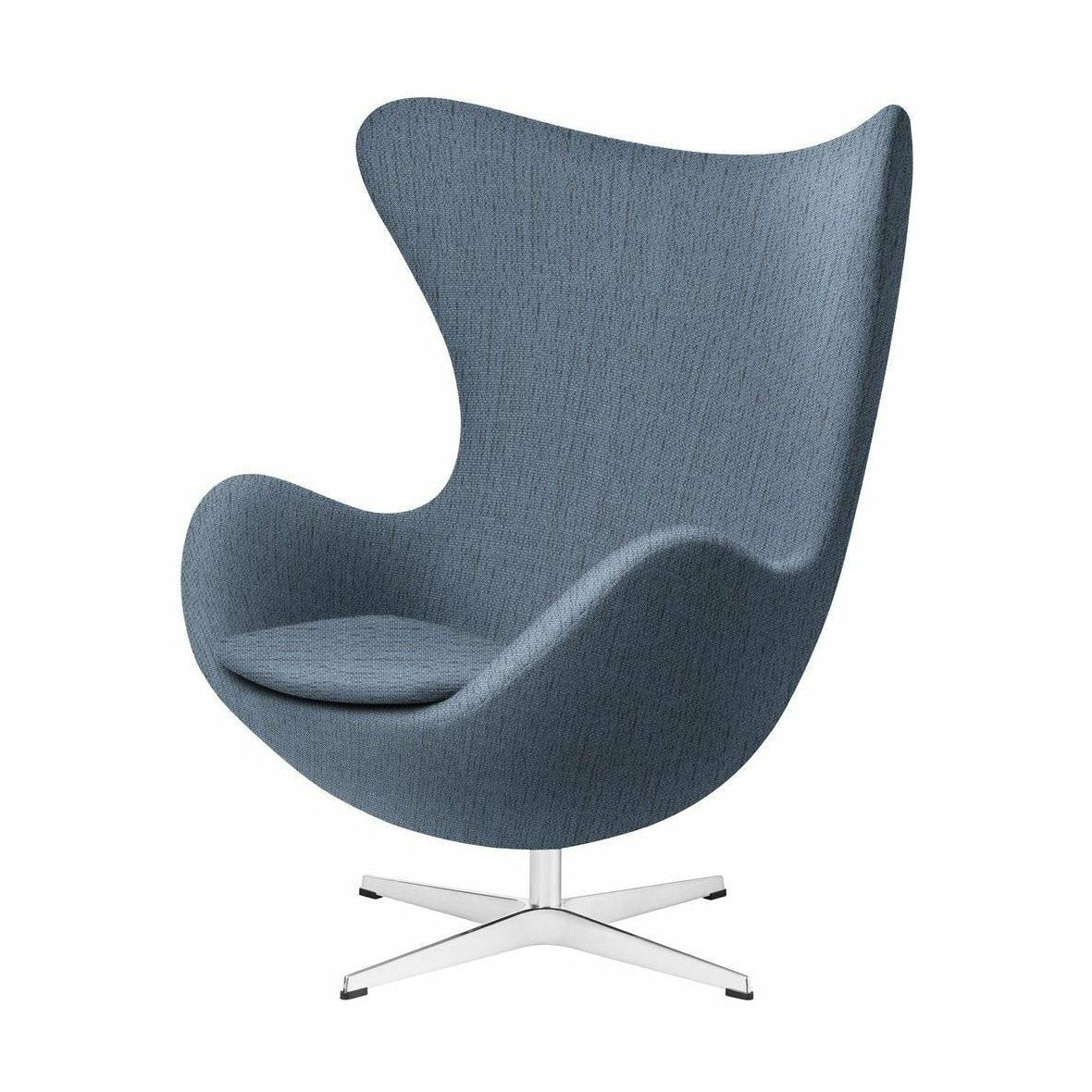 Fritz Hansen Le tissu de chaise d'oeuf, Christianshavn bleu clair