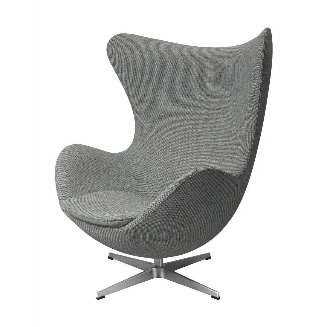 Fritz Hansen The Egg Lounge Chair Fabric, Pale Aqua