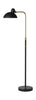  Kaiser Idell 6580 F Floor Lamp Black Matt/Brass