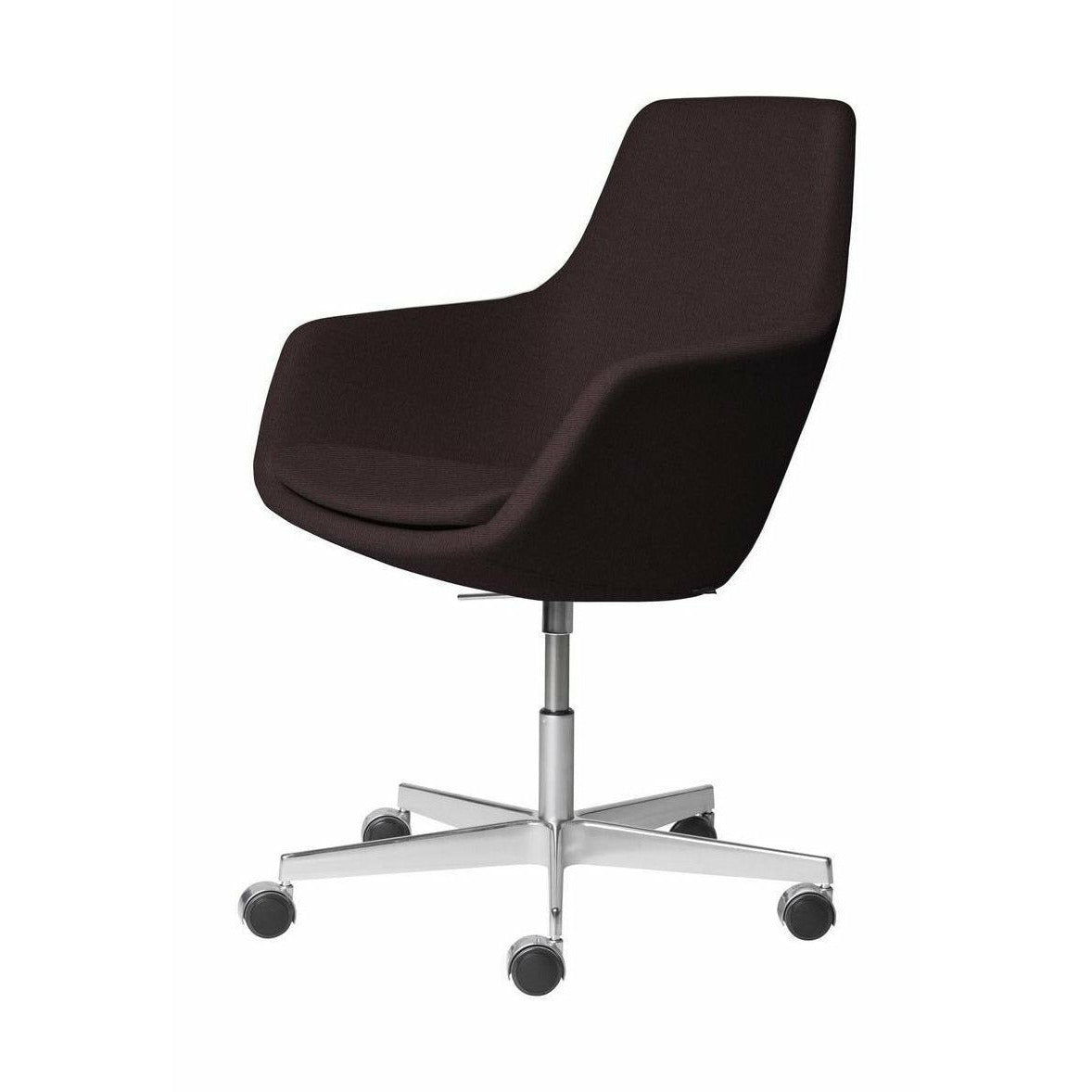 Fritz Hansen Little Giraf Swivel stoel stoffen Fabric Christianshavn, Dark Red Uni