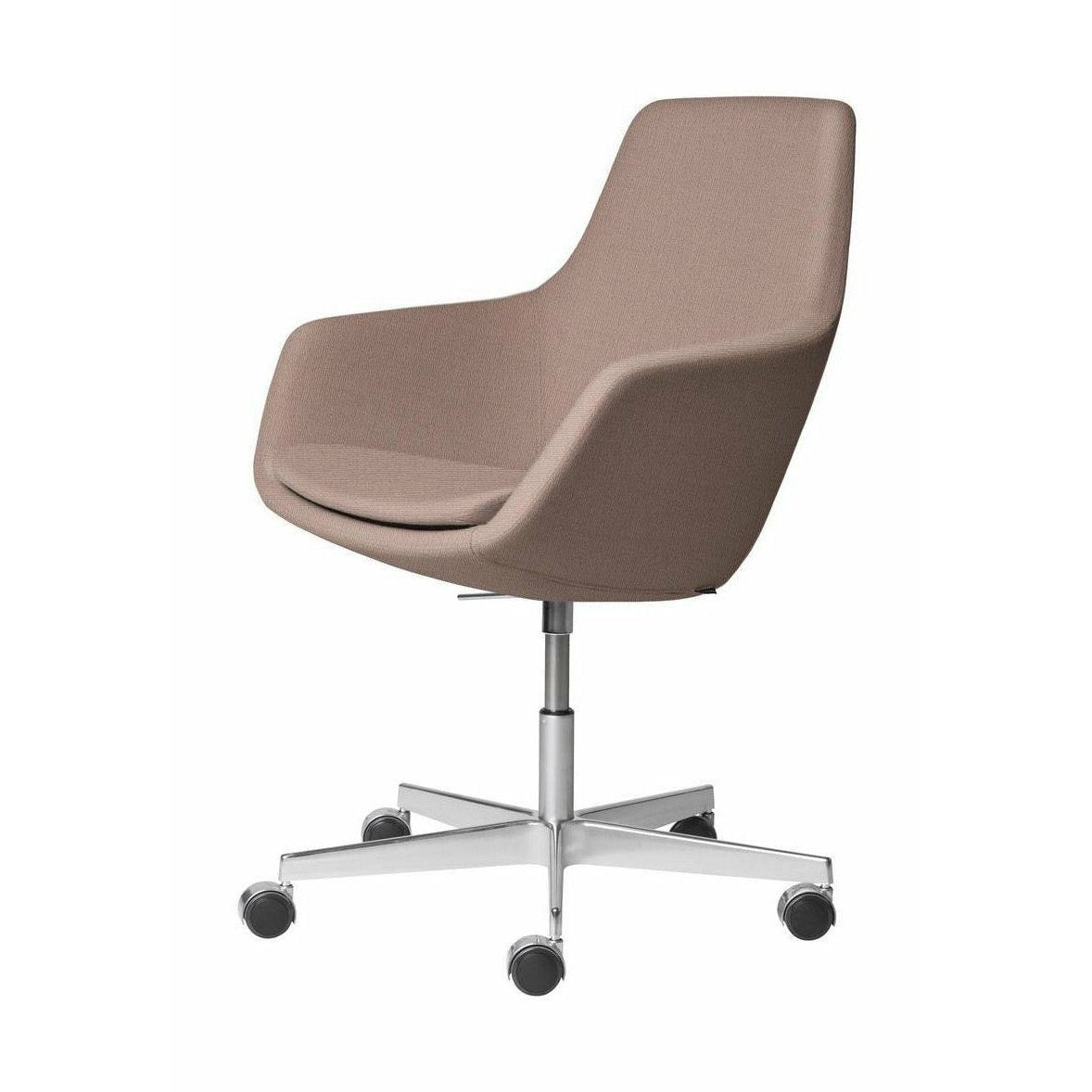 Fritz Hansen Little Giraffe Swivel Chair Fabric Christianshavn, Light Red Uni