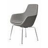 Fritz Hansen Little Giraffe Sessel Chromgestell Stoff Christianshavn, Beige