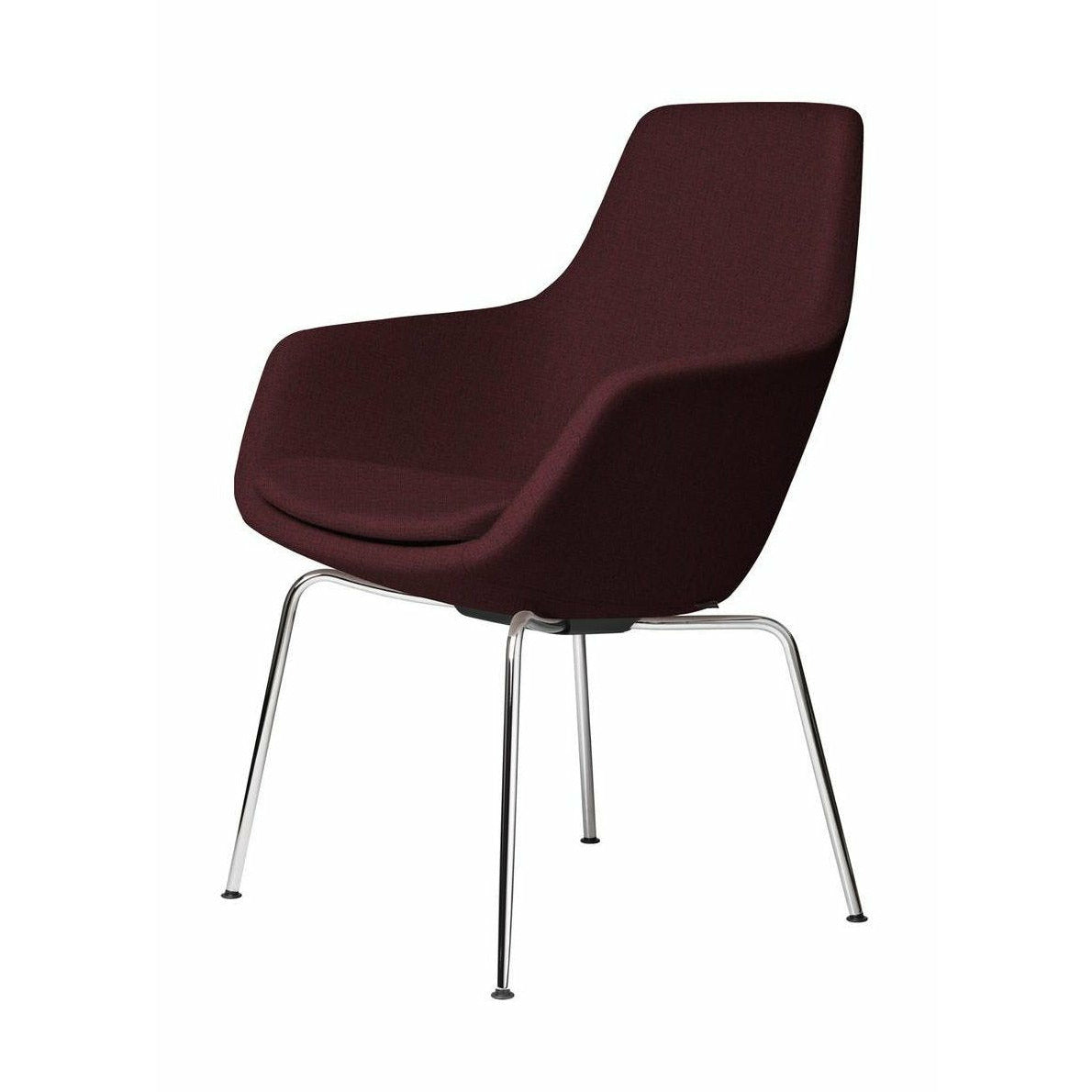 Fritz Hansen Little Giraffe Polves Crome Base Basess Christianshavn, rosso