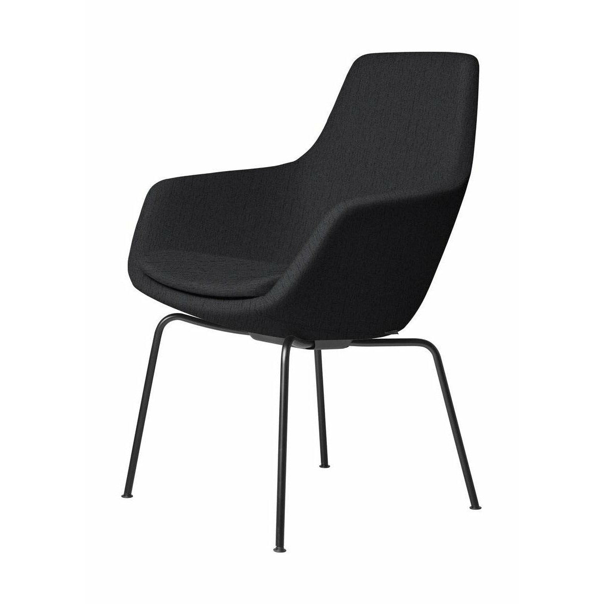 Fritz Hansen Little Giraffe Sillón Base Negra Fabrica Christianshavn, Gray cálido