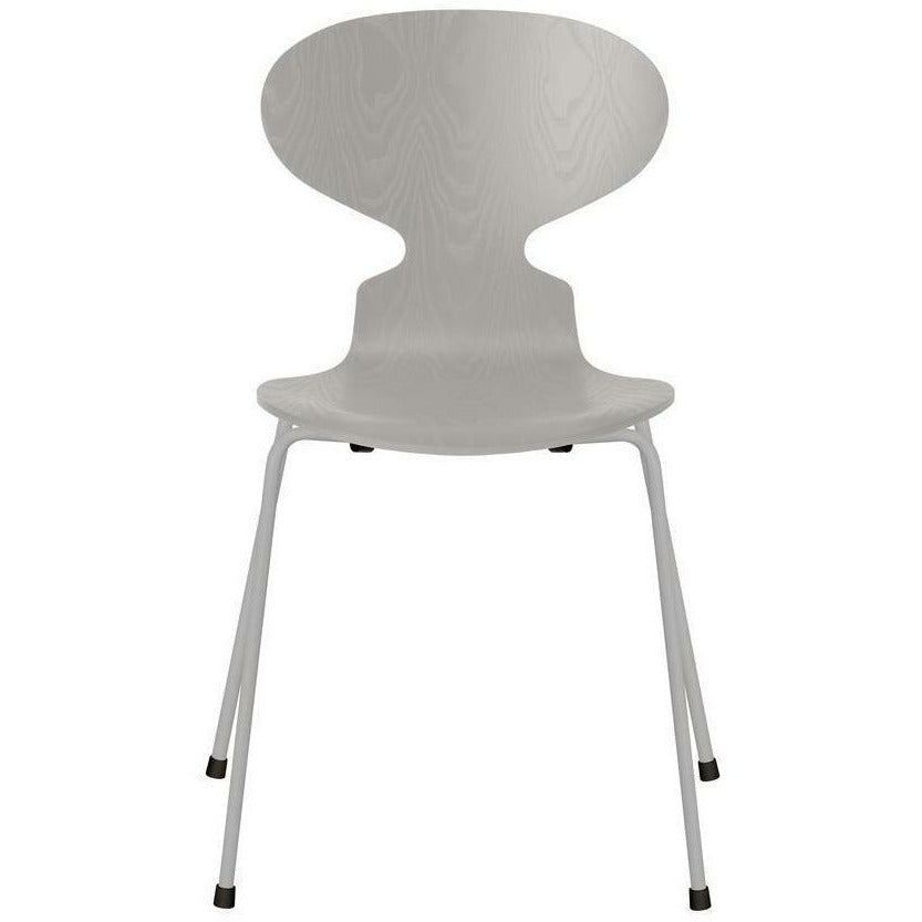 弗里茨·汉森蚂蚁椅彩色灰九灰色碗，九个灰色底座