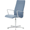 Fritz Hansen Oxford in tessuto premium in tessuto medio, blu rima