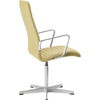 Fritz Hansen Oxford Tessuto di poltrona Premium Backorst medio, giallo rima