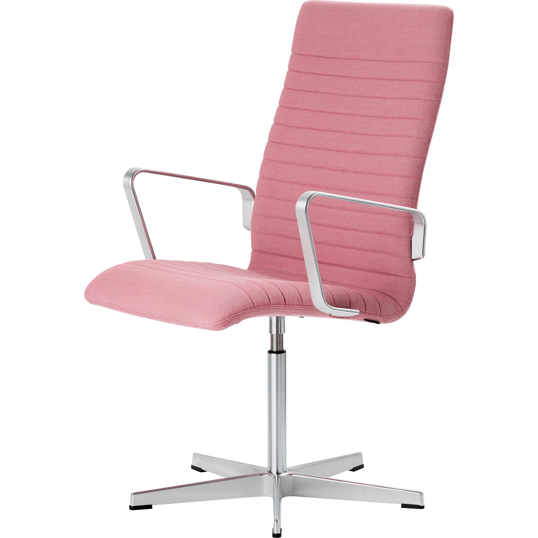 Fritz Hansen Oxford Premium lænestol stof Midt ryglæn, rime pink