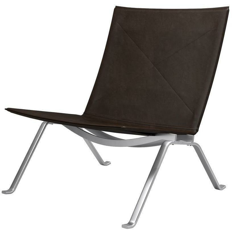 Fritz Hansen PK22 sedia salotto Edizione speciale Royal Nubuck Leather, L'Avana