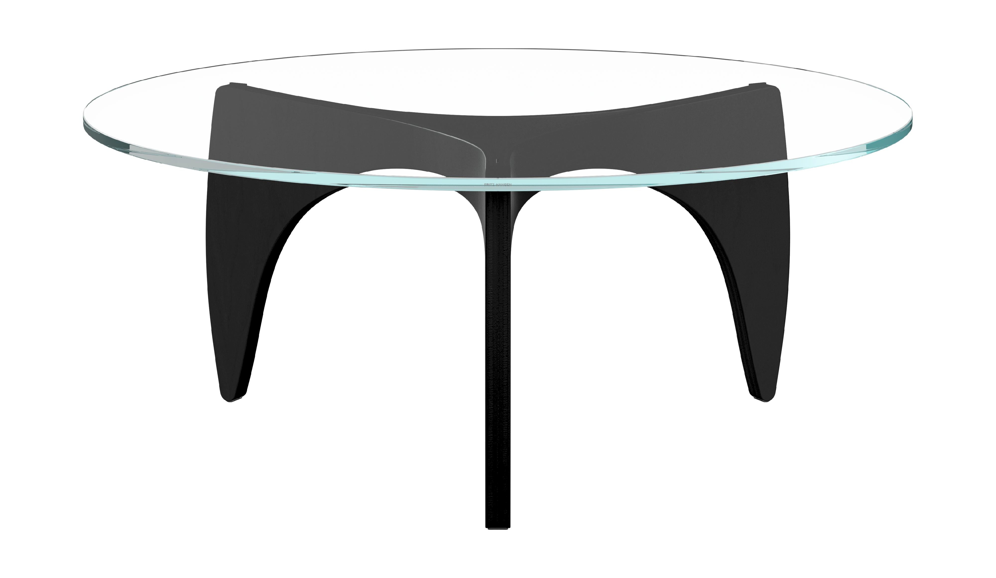 Tavolino da caffè Fritz Hansen PK60, nero