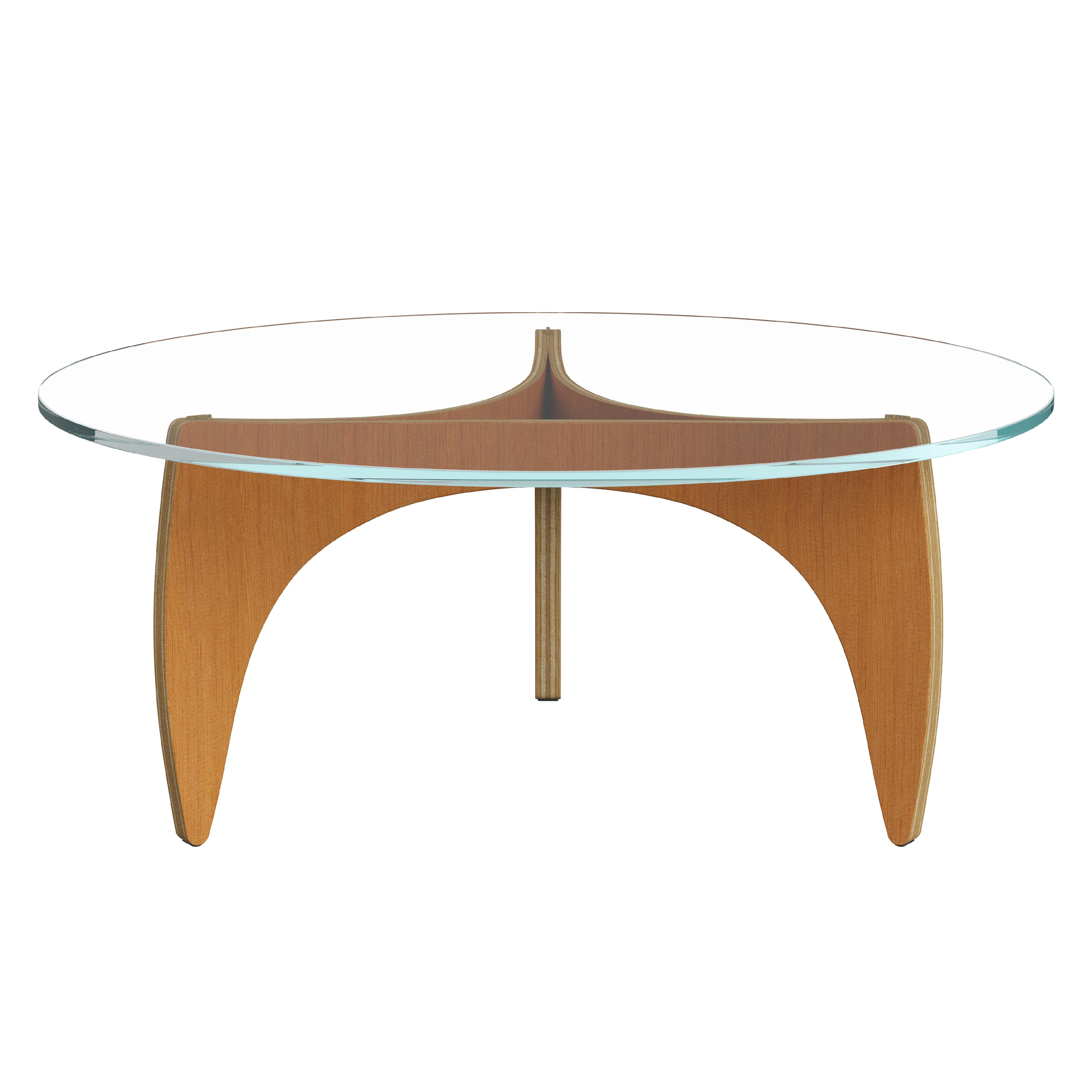 Mesa de café Fritz Hansen Pk60, pino suizo de piedra