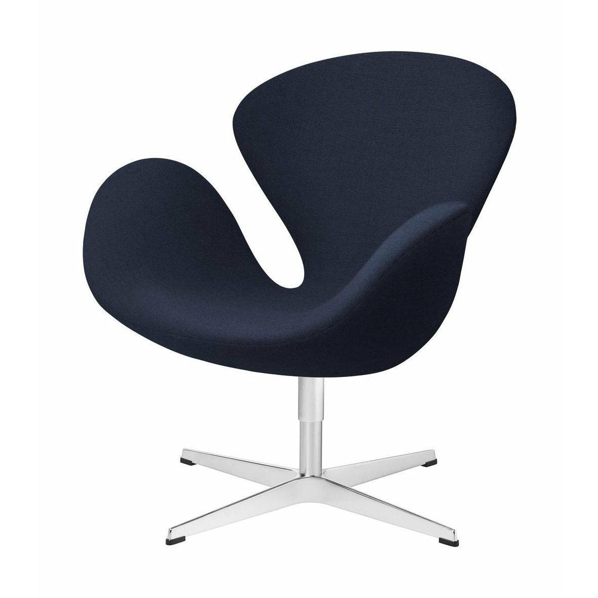 Fritz Hansen Swan Lounge Sedia tessuto, Blu scuro Christianshavn