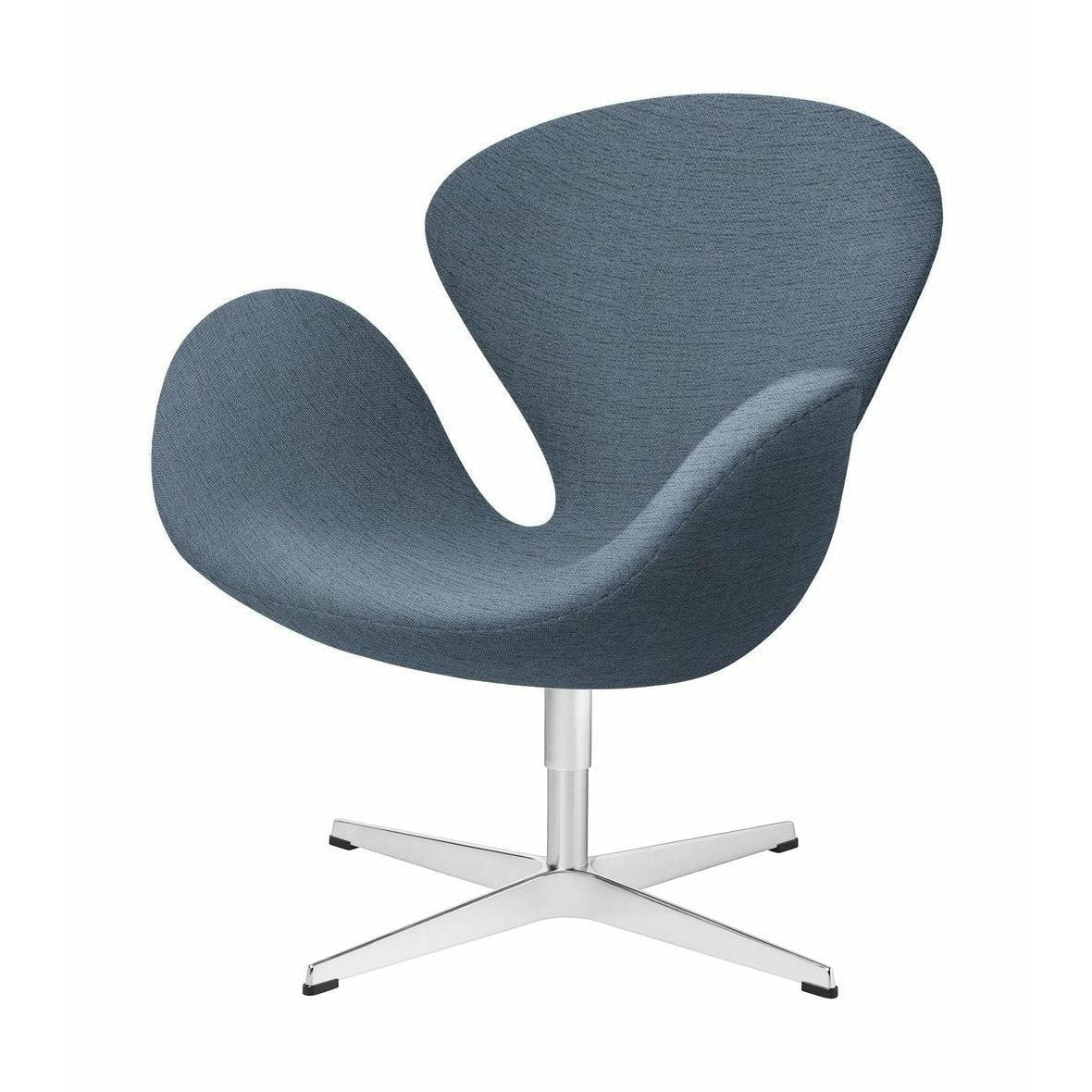 Fritz Hansen Swan Lounge Sedia tessuto, Blu chiaro Christianshavn