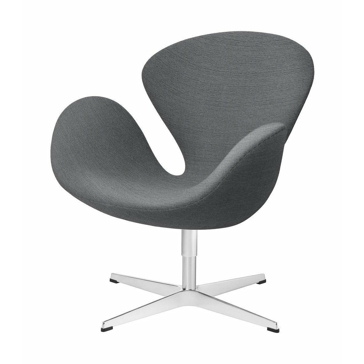 Fritz Hansen Swan Lounge Sedia tessuto, Grigio chiaro Christianshavn