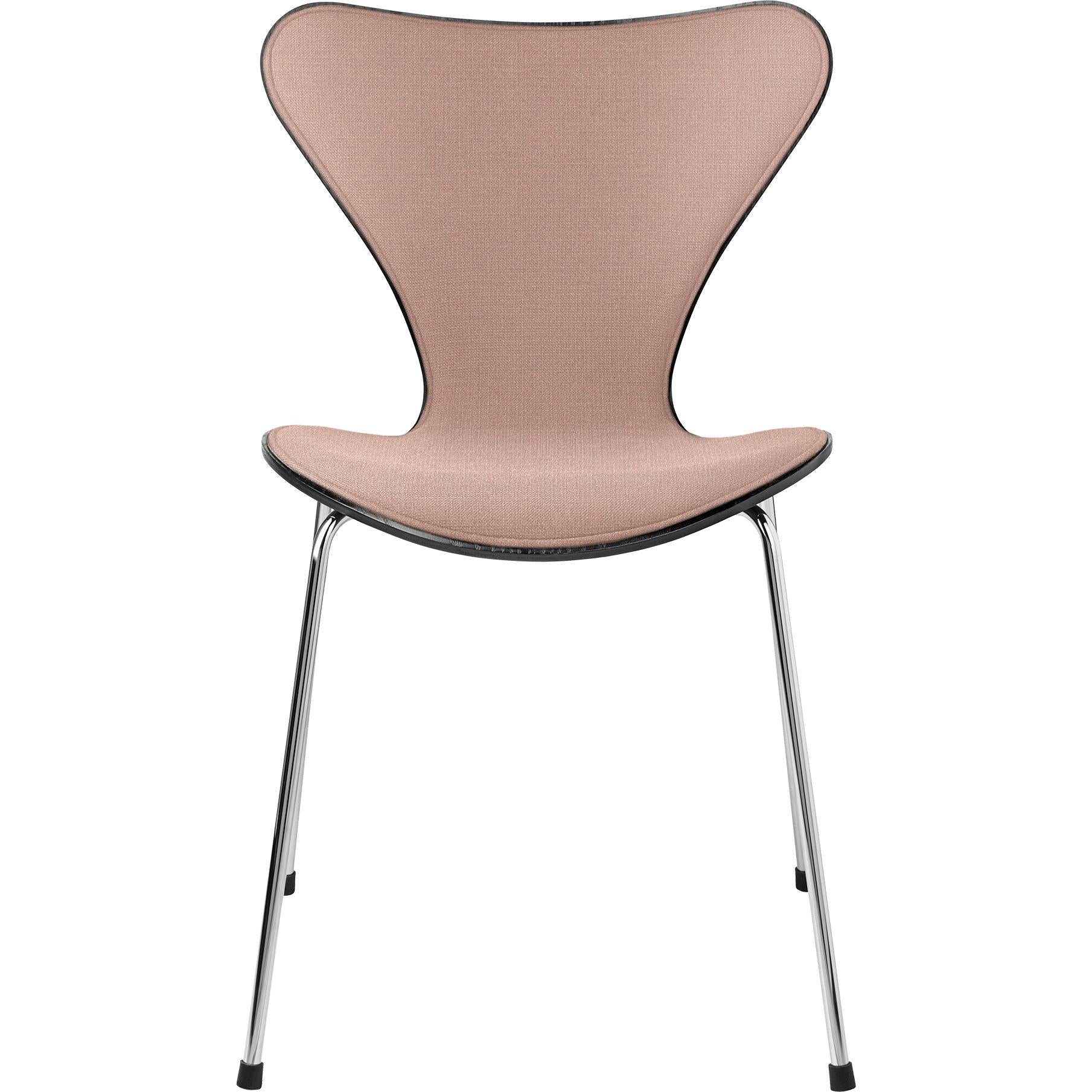 Fritz Hansen Series 7 Tessuto da tappeto anteriore sedia, nero/rosa