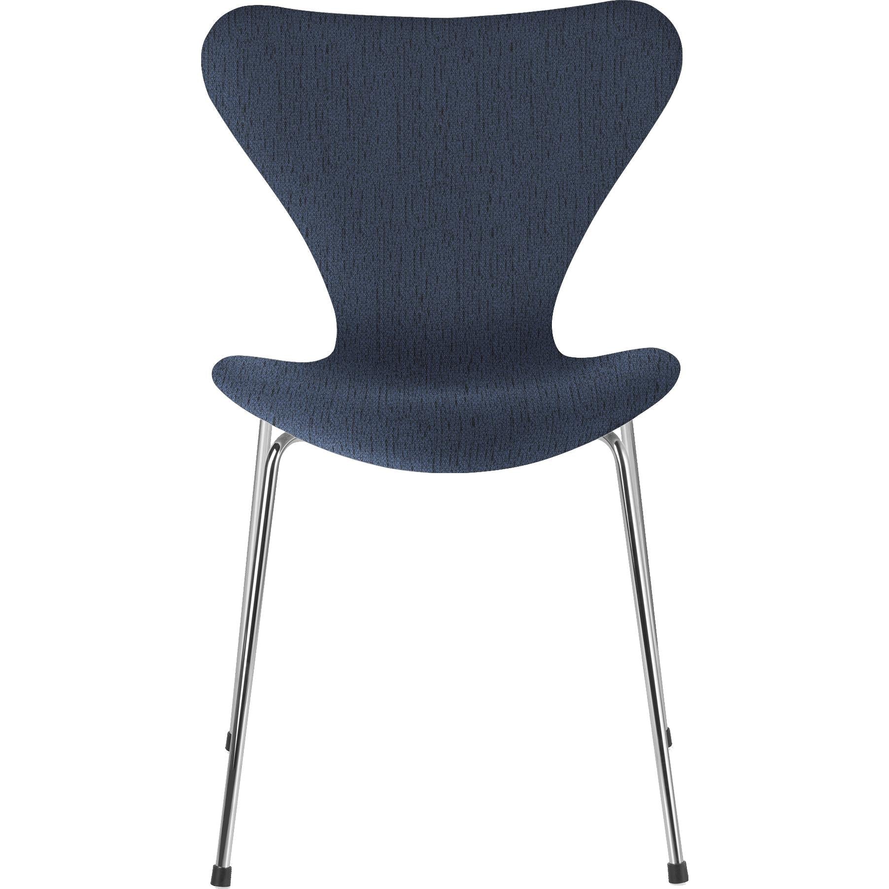 Fritz Hansen Series 7 sedia in tessuto completo per tappezzeria Christianshavn, blu