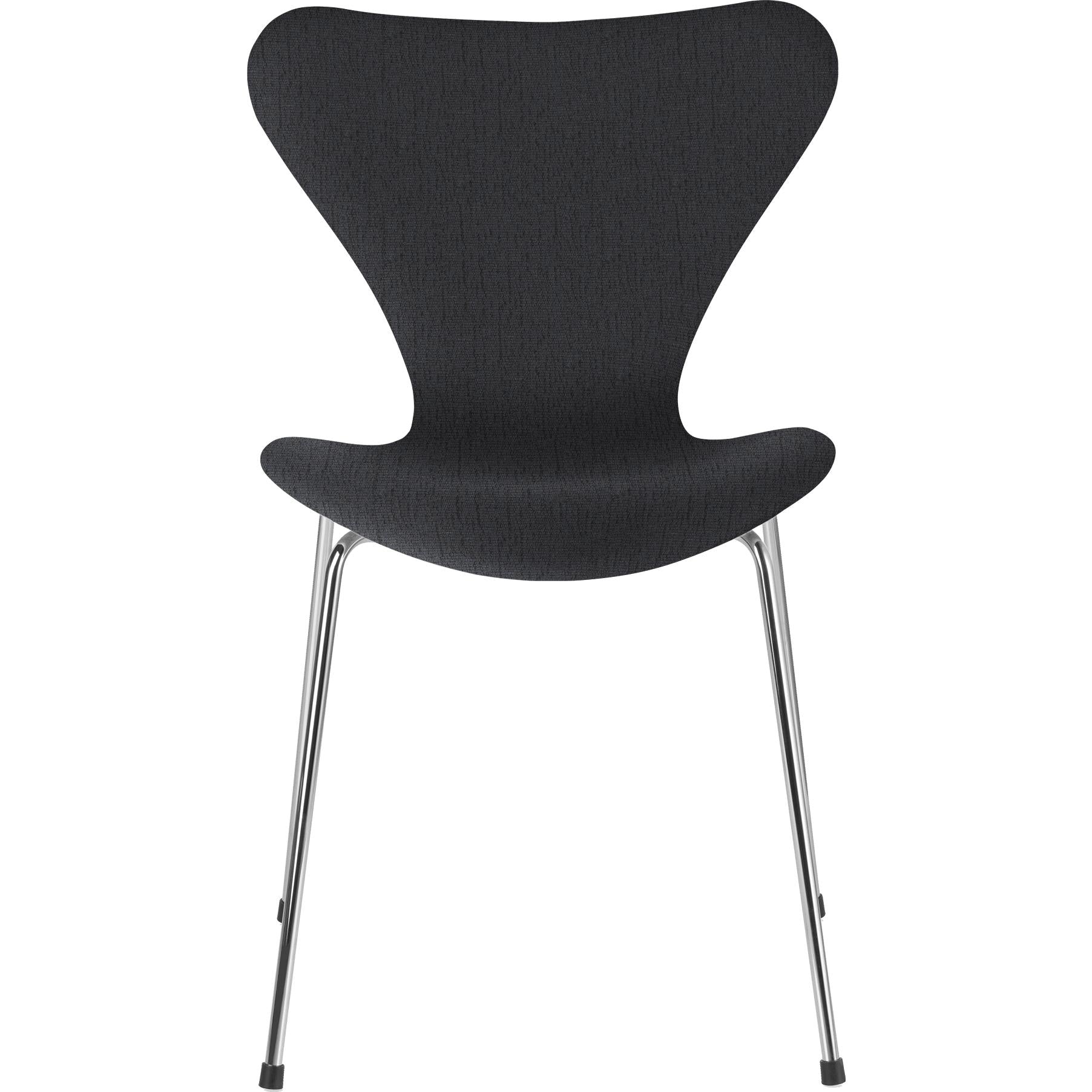 Fritz Hansen Series 7 sedia in tessuto pieno di tappezzeria Christianshavn, grigio scuro