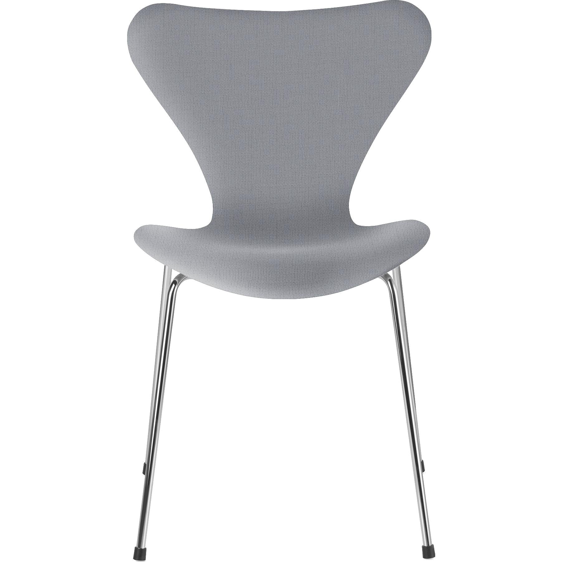 Fritz Hansen Series 7 Chair Full Upholstery Fabric Christianshavn, Light Grey Uni