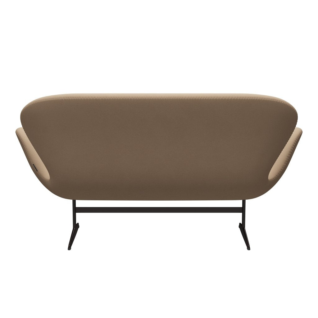 Fritz Hansen Swan Sofa 2 -zits, bruin brons/comfortbeer (61003)