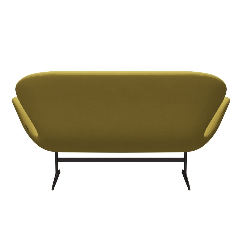 Fritz Hansen Swan Sofa 2 Sitzer, Braun Bronze/Komfort Sand Light (01049)