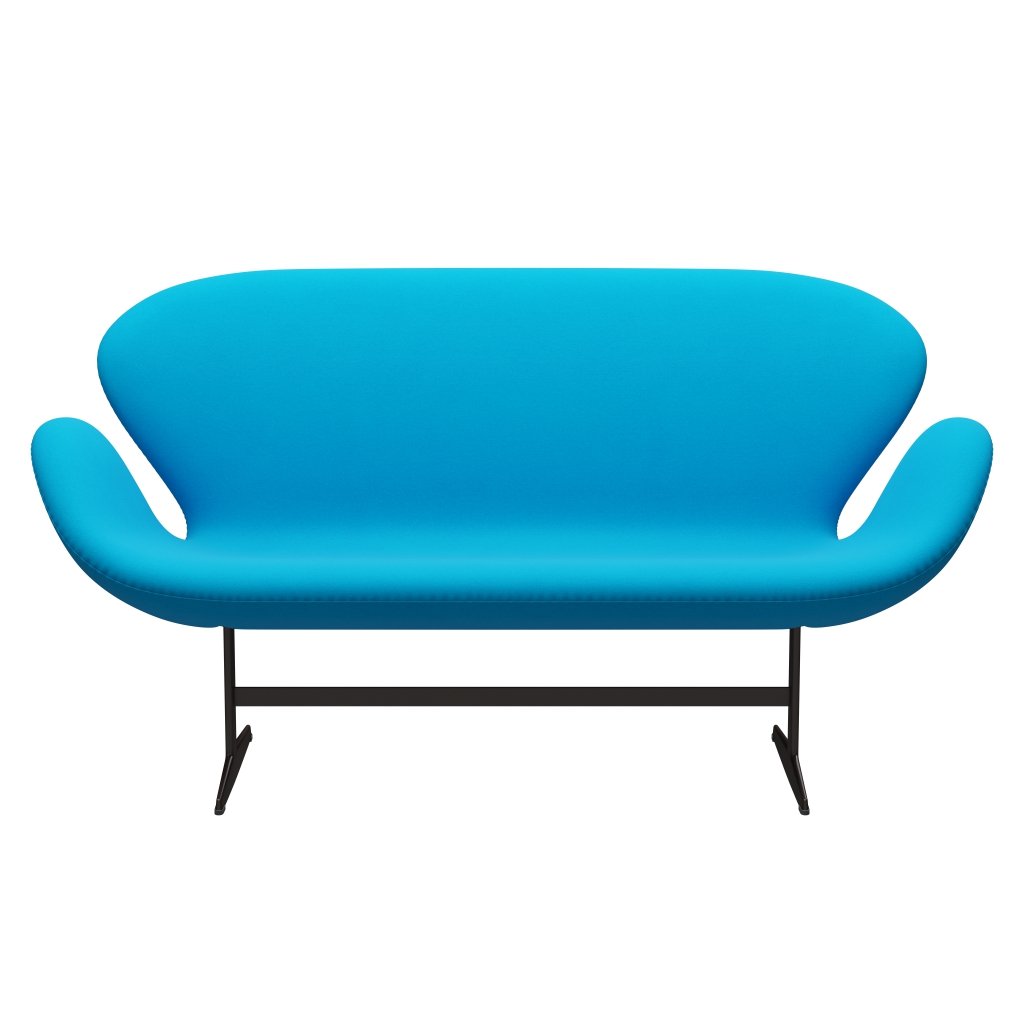 Fritz Hansen Swan Sofa 2 -zits, bruine bronzen/comfort turquoise (67001)