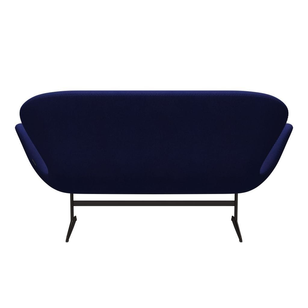 Fritz Hansen Swan Sofa 2 -zits, bruin brons/divina Violet Dark (684)