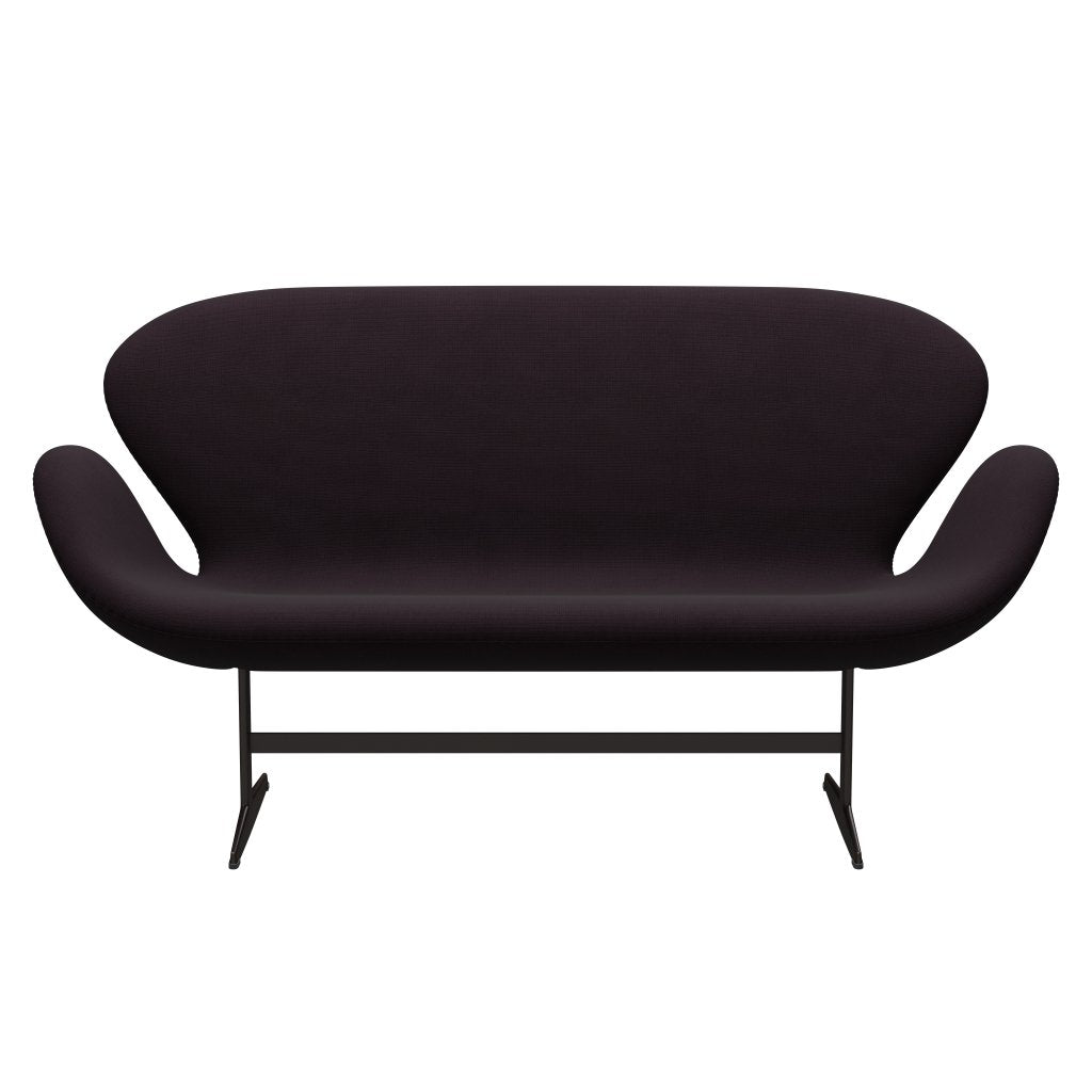 Fritz Hansen Swan Sofa 2-Sitzer, Braun Bronze/Fame Braun (61108)