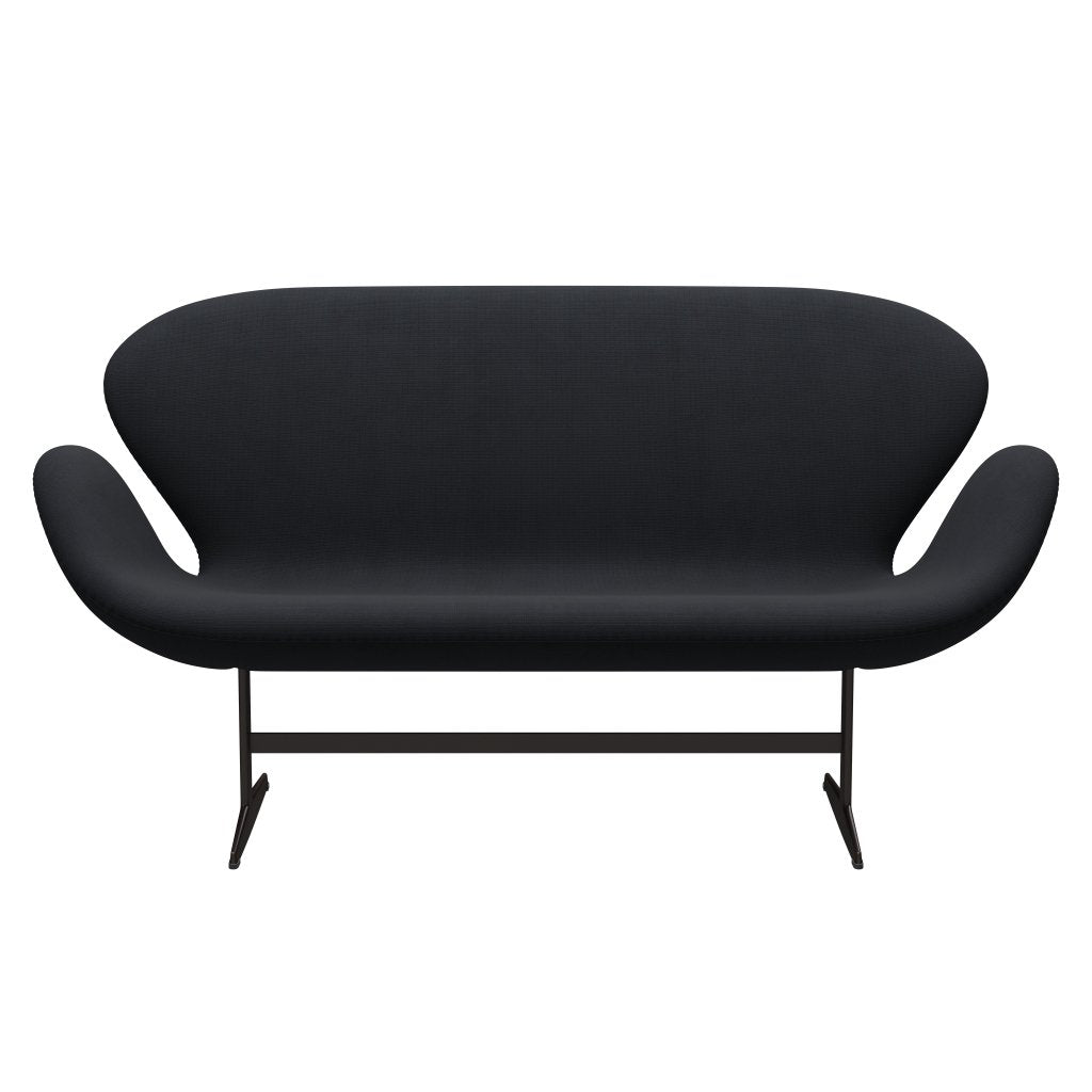 Fritz Hansen Swan Sofa 2 seters, brun bronse/berømmelse Gray (60019)