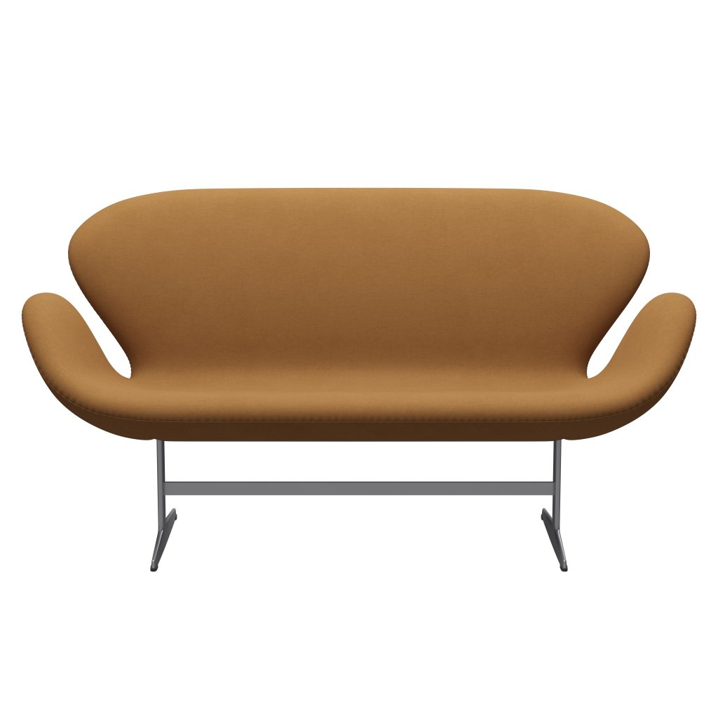 Fritz Hansen Swan Sofa 2 -sits, Silver Grey/Comfort Beige (09084)