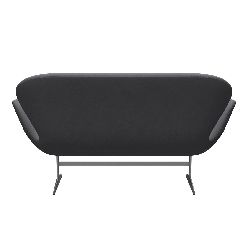 Fritz Hansen Swan Sofa 2 -zits, zilvergrijs/comfortgrijs (01012)