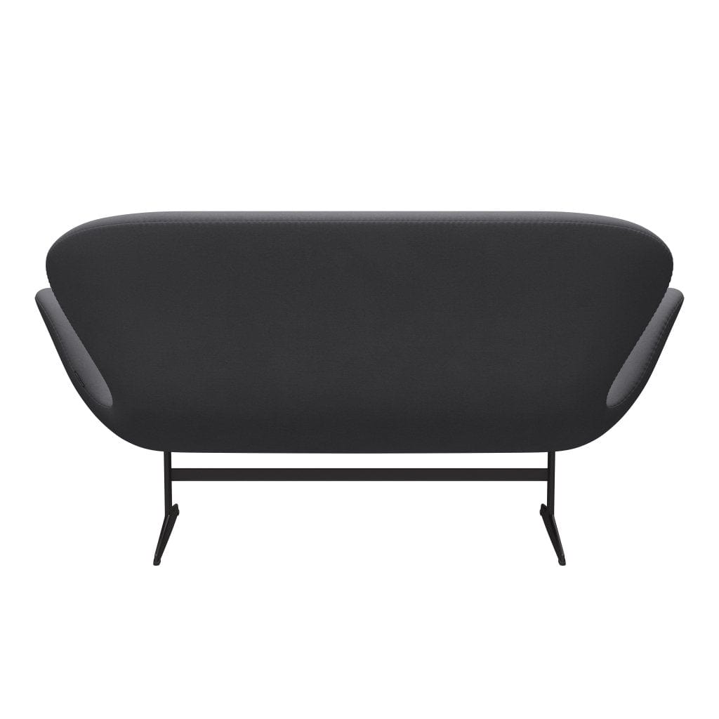 Fritz Hansen Swan Sofa 2 -zits, warm grafiet/comfortgrijs (01012)