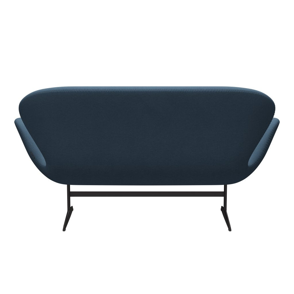 Fritz Hansen Swan Sofa 2-Sitzer, Warm Graphit/Komfort Grau (01160)