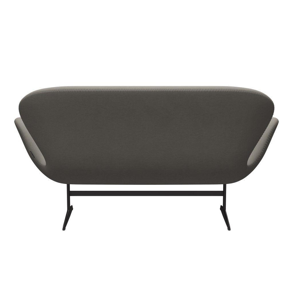 Fritz Hansen Swan Sofa 2 -sits, varm grafit/komfortgrå (60003)