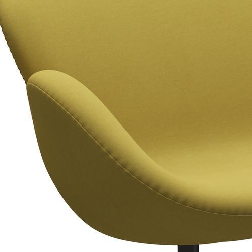 Fritz Hansen Swan divano 2 posti, luce di sabbia di grafite/comfort calda (01049)