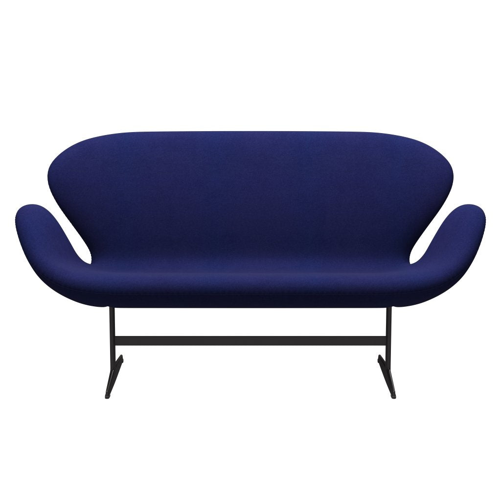 Fritz Hansen Swan Sofa 2 -sits, varm grafit/divina violet mörk (684)